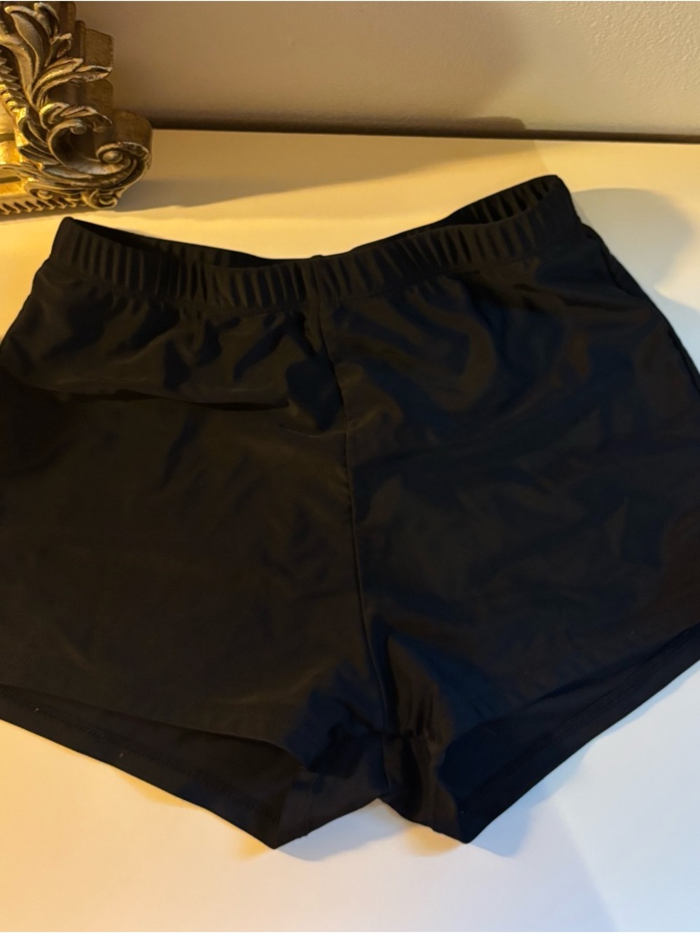 Black Women's Swim Shorts